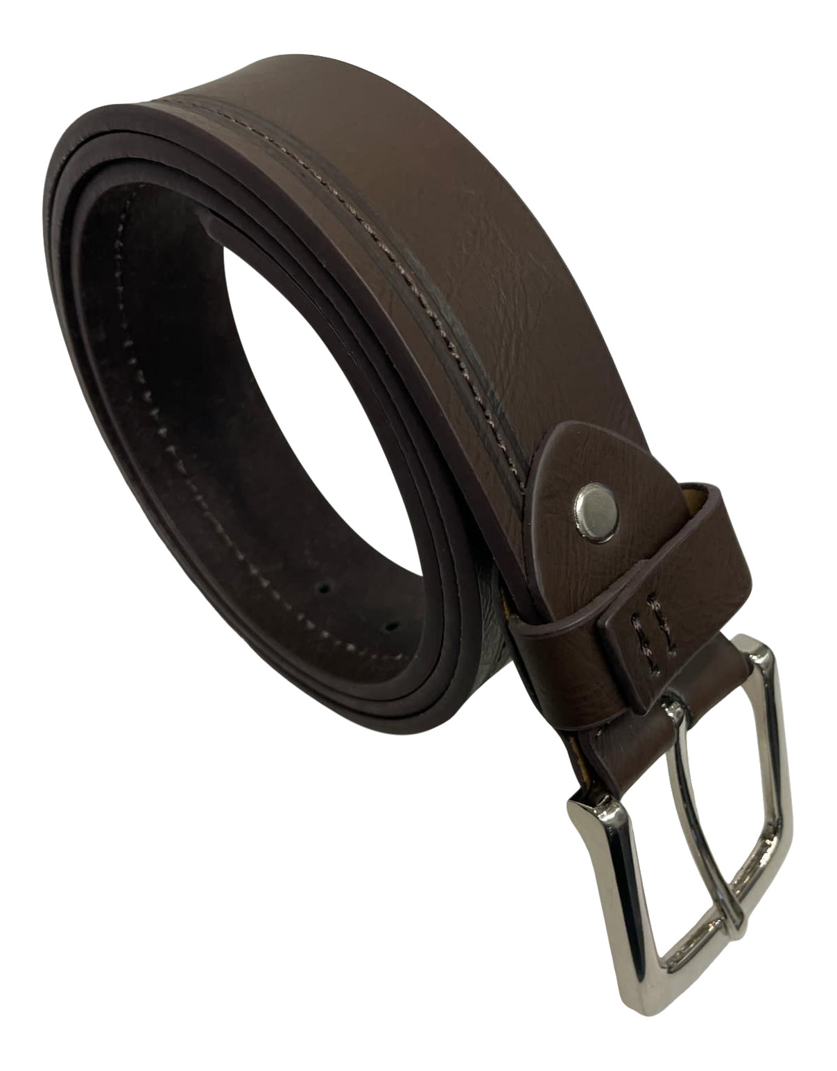 Men's Jeans Belt, Brown Belts for Men, Waist 28"- 48", Stylish Belt 1.5" Wide