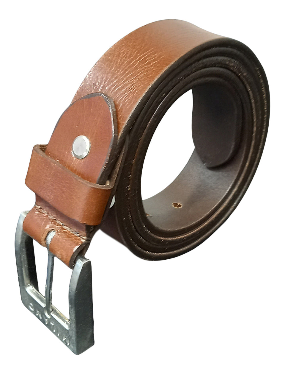 Men's Leather Belt, 100% Full Grain Leathers, Made by Milano Belts in Black or Brown