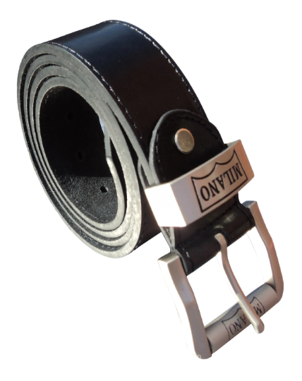 Men's Leather Belt, Jeans or Trouser Belts for Men, Sturdy Roller Buckle