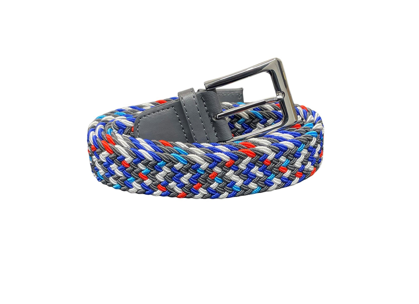 Men's Belt, Stretchy, Elasticated Belts for Men or Women, Braided Belt 1.25" Wide