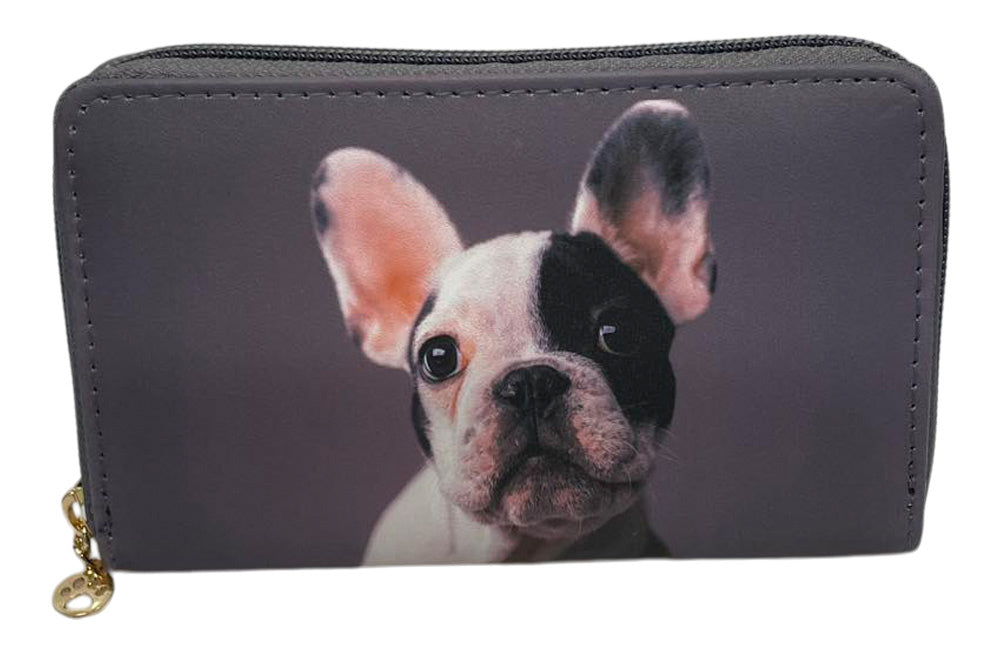 Ladies Purse, Medium Size Purses with Card and Coin Slots, Featuring Dogs