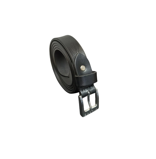 Leather Belt, Black, Full Grain Leather Belts, 1" Wide