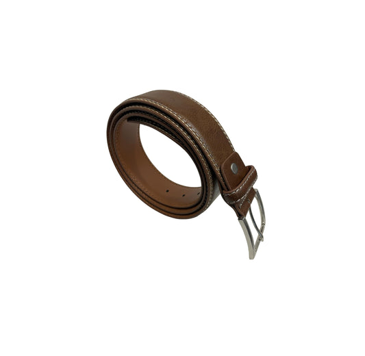 Men's Trouser Belt, Brown Belts for Men, Waist 28"- 48", Stylish Belt 1.5" Wide