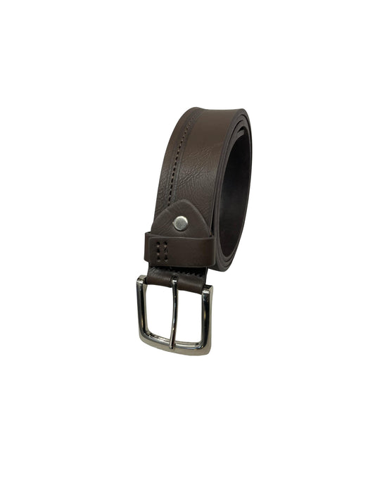 Men's Jeans Belt, Brown Belts for Men, Waist 28"- 48", Stylish Belt 1.5" Wide