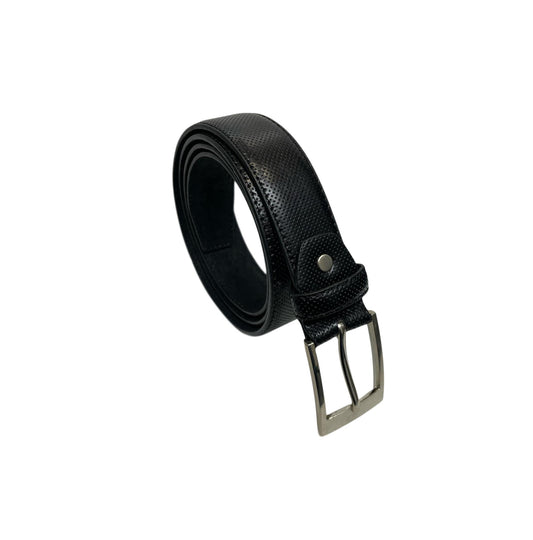 Men's Belt Black Leather Lined, Quality Belts for Men, all Sizes 28" - 48"