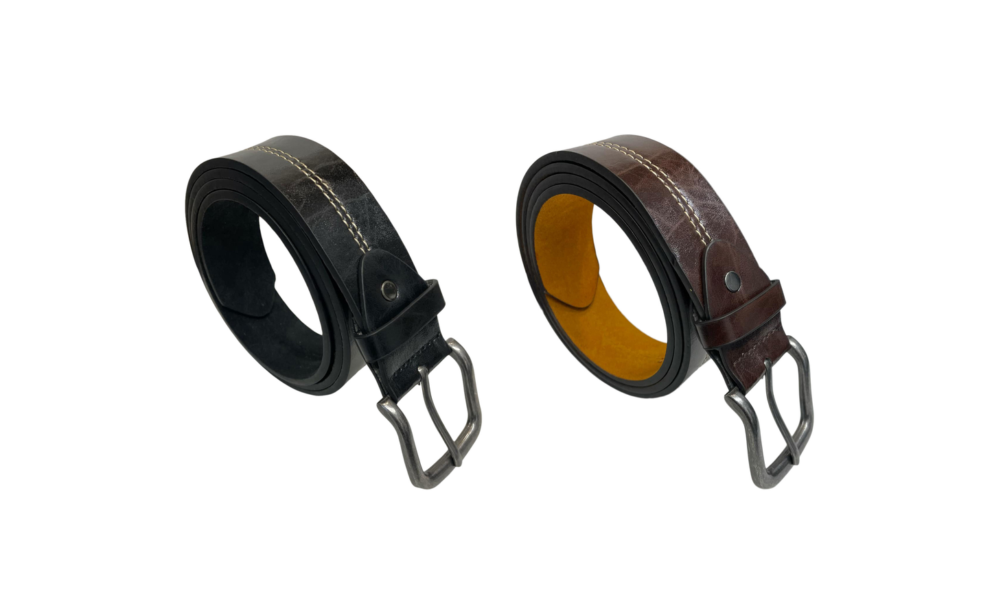 Forest Belts, Men's Leather Lined Belt for Jeans, Stylish Belts for Men