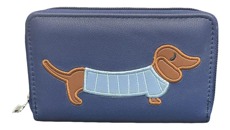 Ladies Purse, Medium Size Purses with Card and Coin Slots, Featuring Dogs