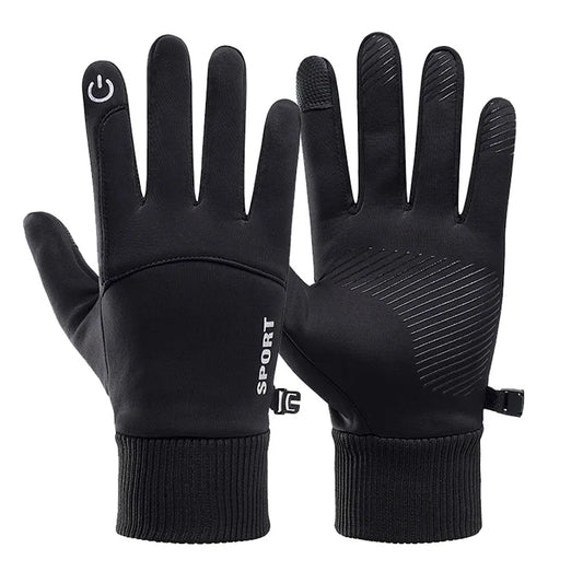 Winter Waterproof Men Gloves Windproof Sports Fishing Touch Screen Driving Motorcycle Skiing Non-slip Warm Cycling Women Gloves