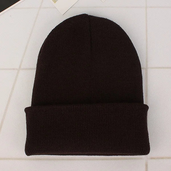 Winter Hats for Woman New Beanies Knitted Solid Cute Hat Girls Autumn Female Beanie Caps Warmer Bonnet Ladies Casual Cap