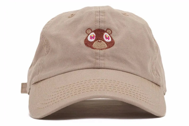 Kanye West Ye Bear Dad  Lovely Baseball Cap Summer For Men Women Snapback Unisex Exclusive Release Hip Hop Hot Style Hat