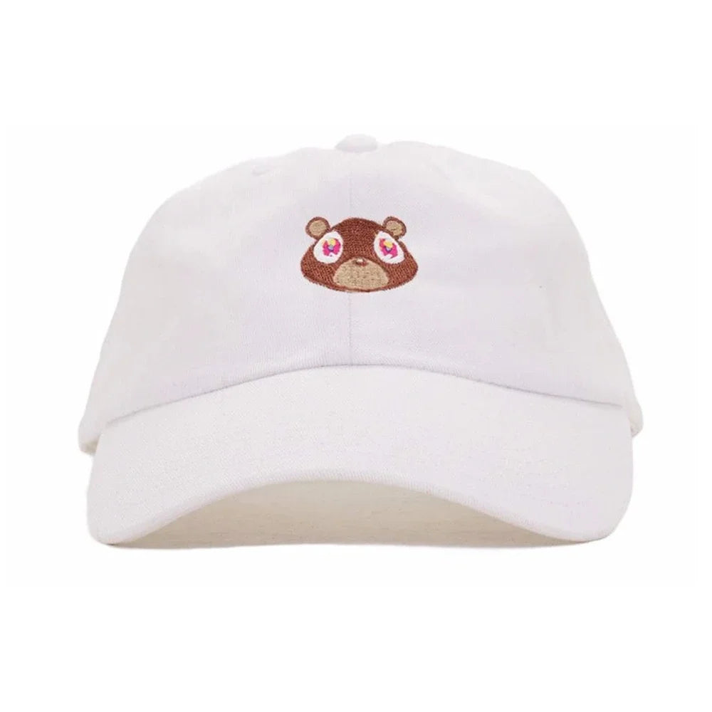 Kanye West Ye Bear Dad  Lovely Baseball Cap Summer For Men Women Snapback Unisex Exclusive Release Hip Hop Hot Style Hat