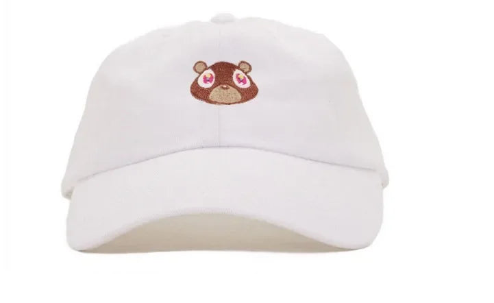 Kanye West Ye Bear Dad  Lovely Baseball Cap Summer For Men Women Snapback Unisex Exclusive Release Hip Hop Hot Style Hat