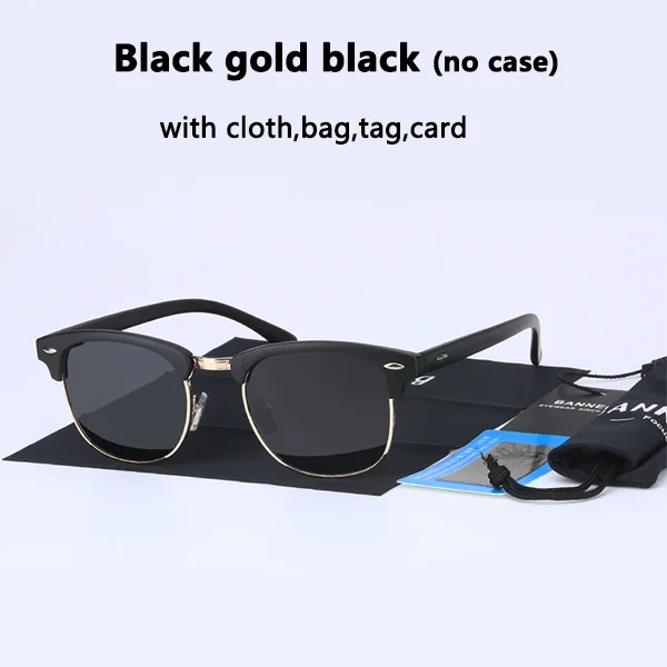 UV400 HD Polarized Men Women Sunglasses Classic Fashion Retro Brand Sun Glasses Coating Drive Shades Gafas De Sol Masculino