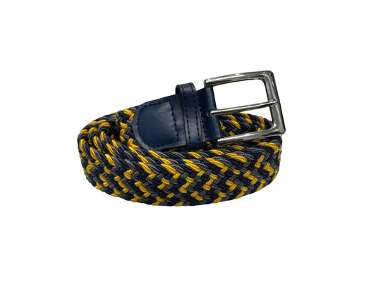 Stretchy Belt, Elasticated Belts, Braided Belt for Men 1.25" Wide