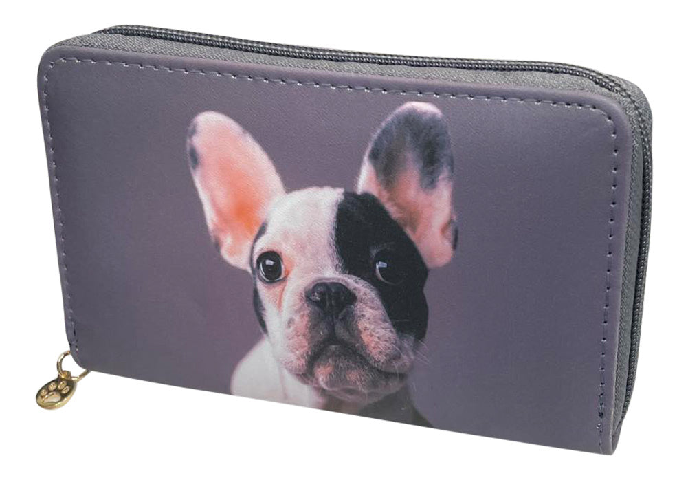 Ladies Purse, Medium Size Purses with Card and Coin Slots, Featuring Dogs